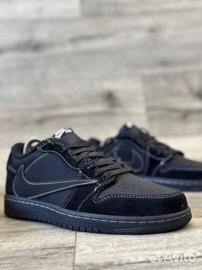 Travis Scott x Air Jordan 1 Low Black Phantom