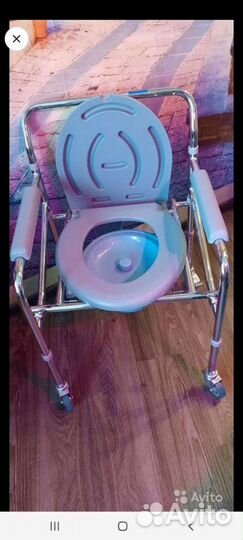 Стул туалет для инвалидов,новый