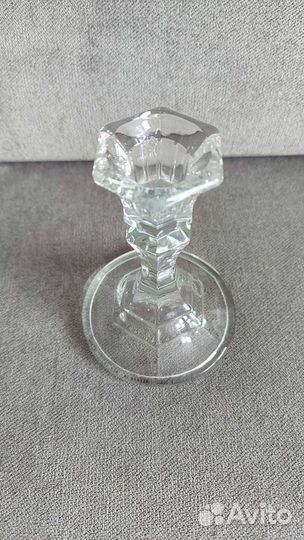 Подсвечник, стекло