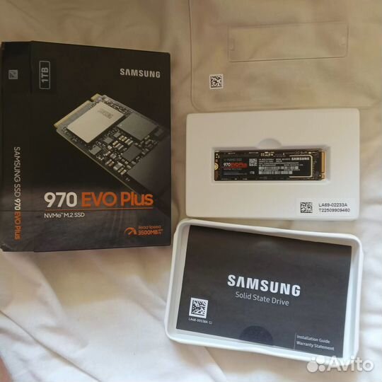 Samsung 970 EVO Plus 1тб оригинал
