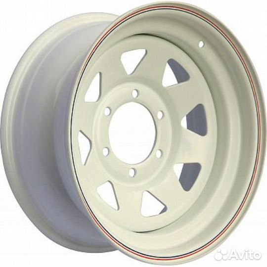 Диски Off Road Wheels Toyota 8x16 5*150 ET-13 DIA110.1 White Штампованный