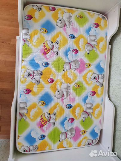 Детская кровать икеа, матрас орматек