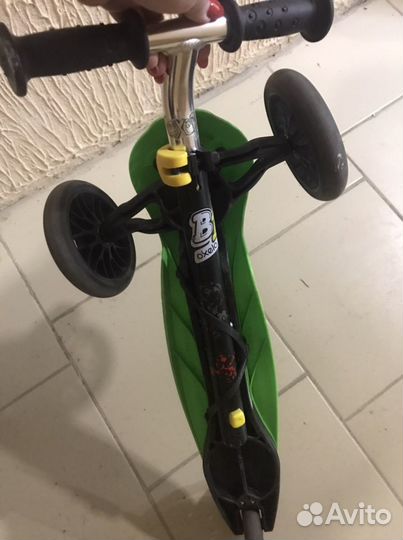 Самокат детский трехколесный бу