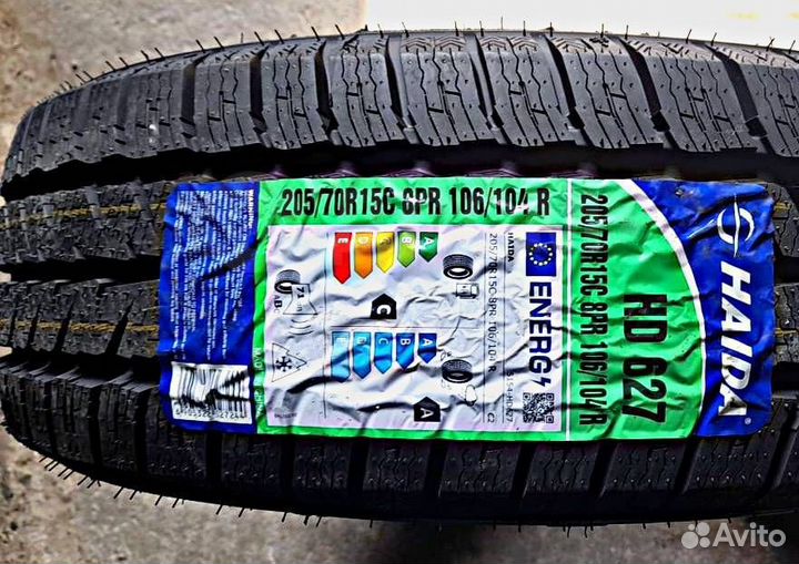 Грузовые 205/70 R15 LT 8PR Haida HD627