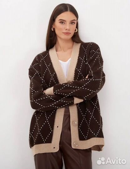 Вязаный кардиган