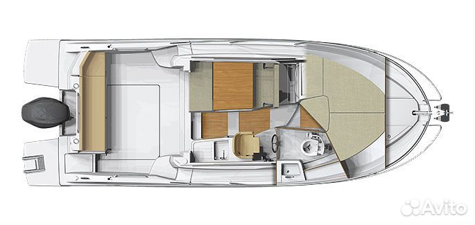 Катер каютный Beneteau Antares 8 - 2018