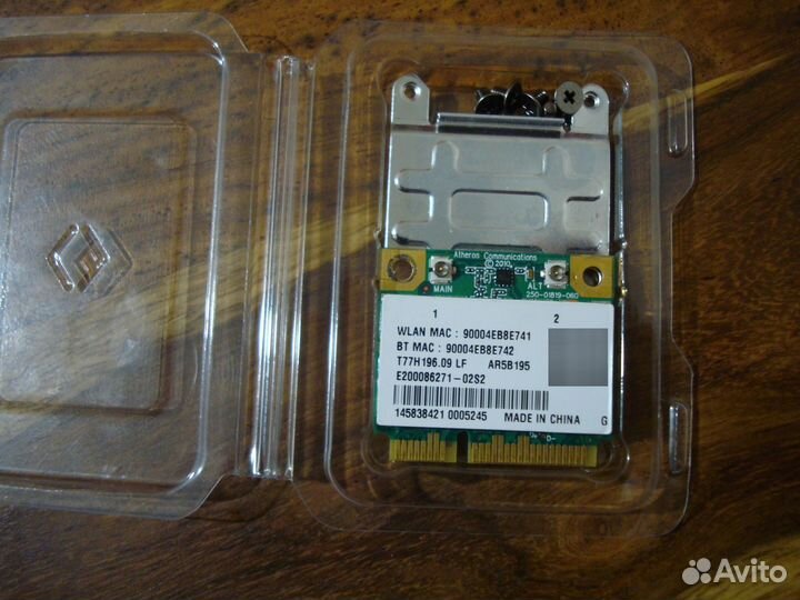 Wi-Fi Bluetooth модуль Atheros AR5B195