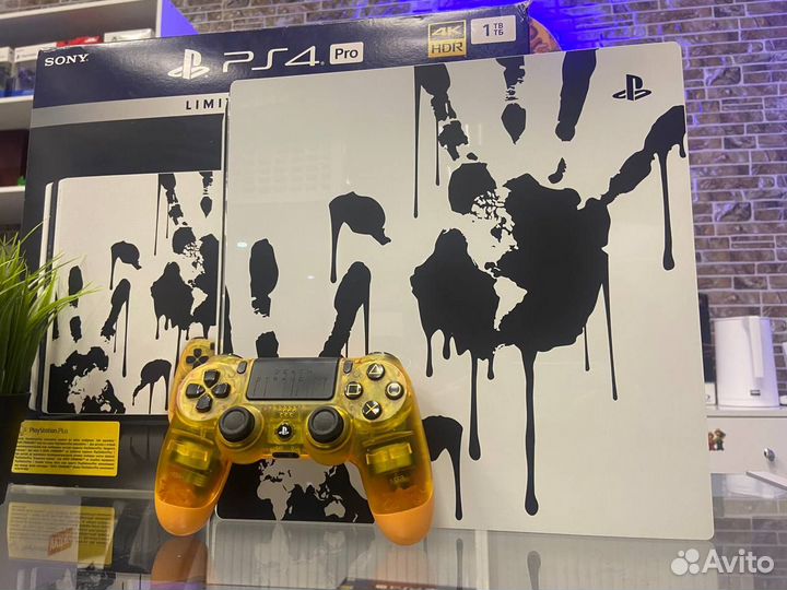PS4 Pro Death Stranding Limited edition Прошитая