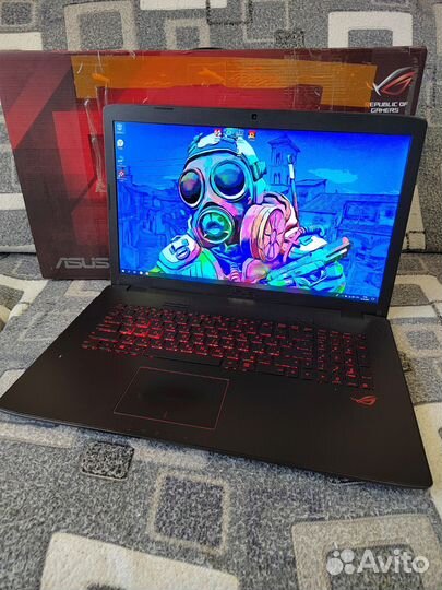Asus ROG i7/GTX/17.3 full hd/SSD/18gb