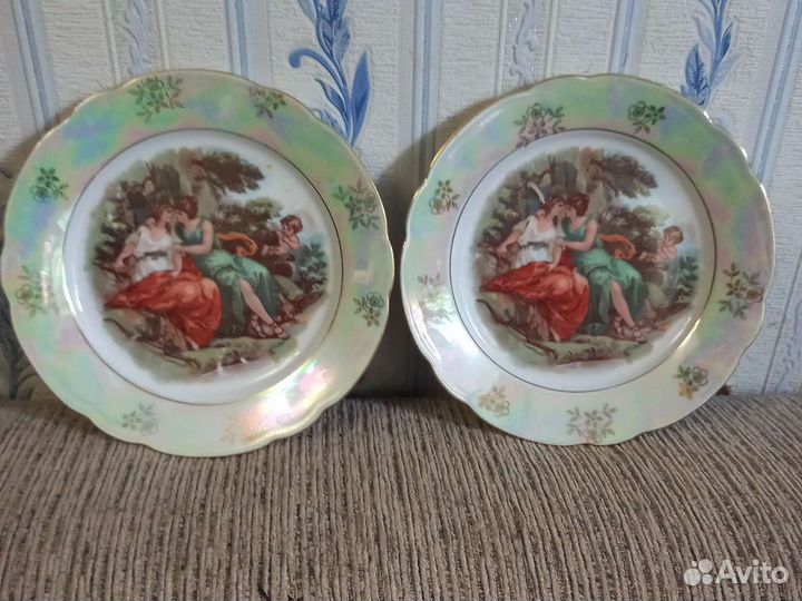 Тарелка фарфор Мадонна гдр