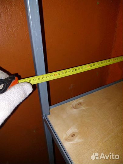 Стеллаж металлический для гаража не разборный