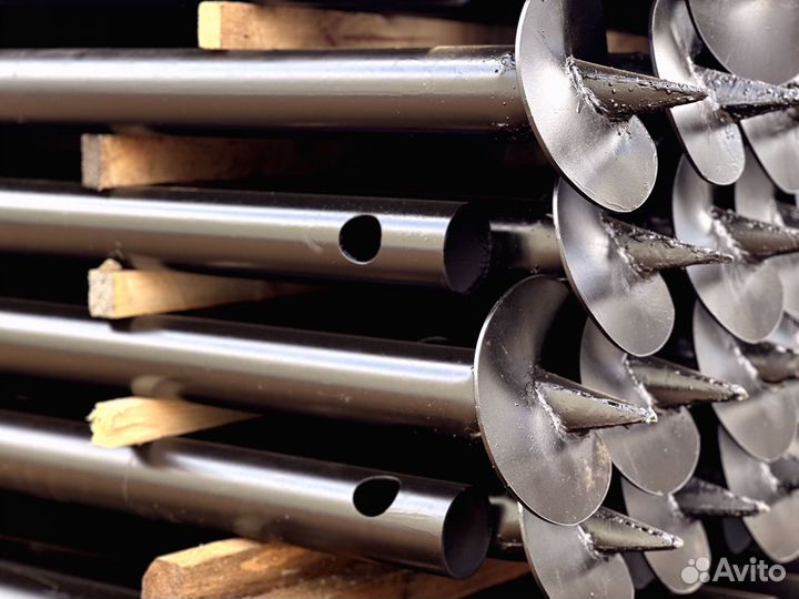 Винтовые сваи доставка монтаж