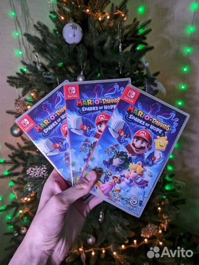 Mario + rabbids sparks of hope (Новый картридж)