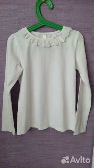 Школьные блузки для девочки 128 134