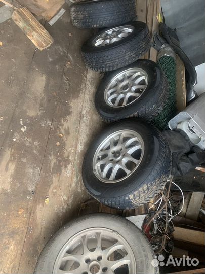 Литые диски r16 на chery tiggo с зимней резиной