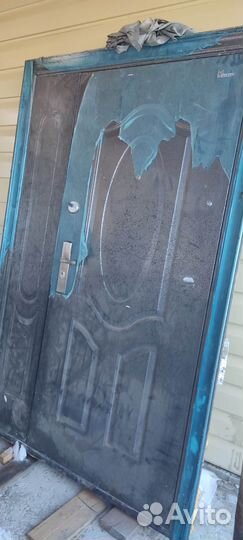 Дверь входная железная бу