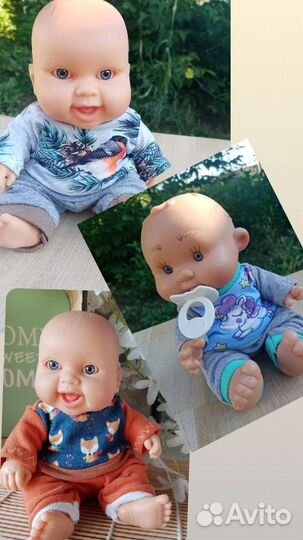 Одежда для пупсов 21- 22 см