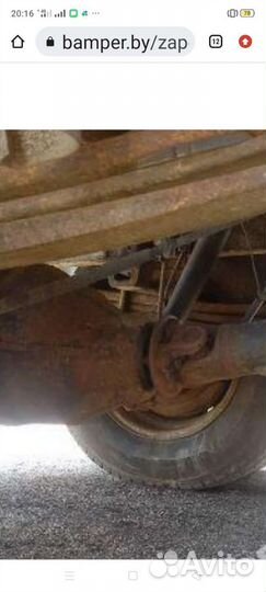 Задний мост Рено Маскот