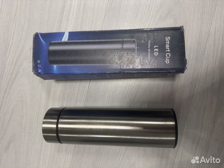 Термос с датчиком температуры новый