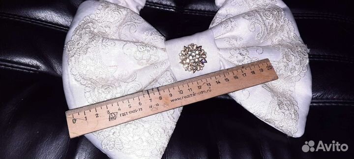 Бант для конверта на выписку