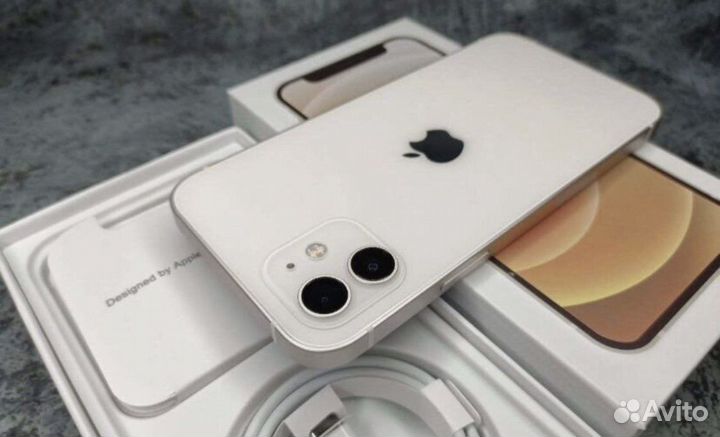 Новый iPhone 12 128 gb, белый