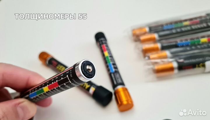 Толщиномер Краскомер Карандаш магнитный