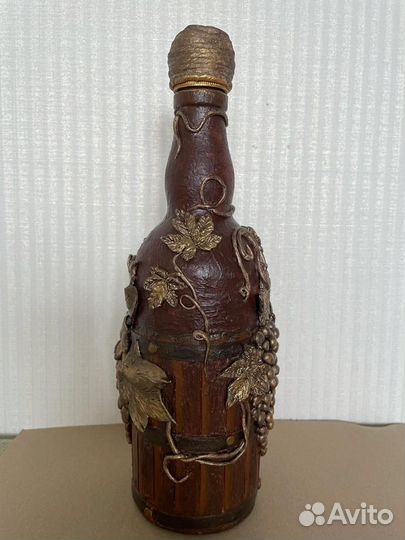 Бутылка интерьерная