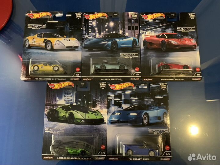 Hot Wheels Premium Exotic Envy