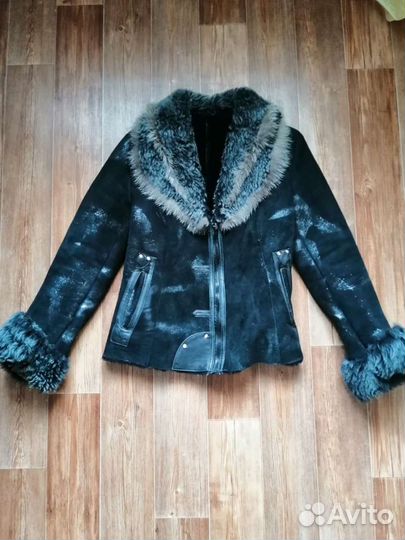 Дубленка натуральная женская 42 44