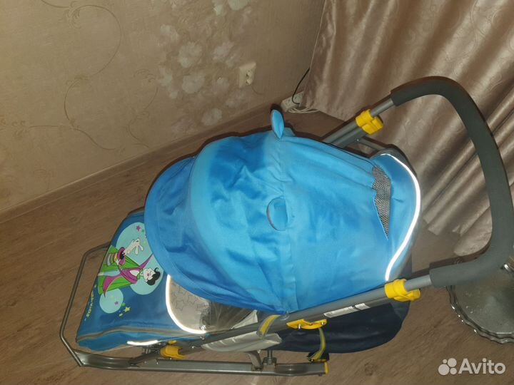 Санки коляска ника