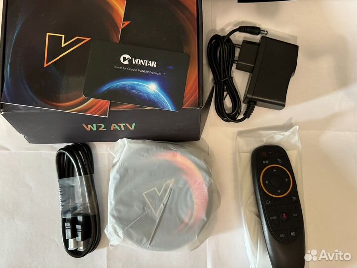 Смарт тв приставка Vontar W2 ATV 4G/64G Android 11