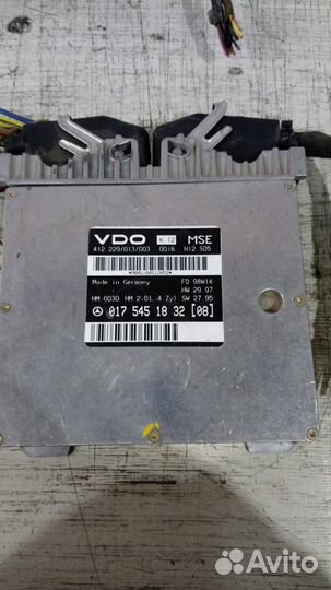 Блок управления двигателем Mercedes W210 E-Klasse