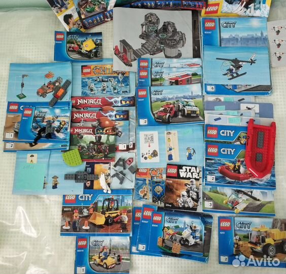 Lego City, Star Wars, Ninjago оргинал 8,5 кг