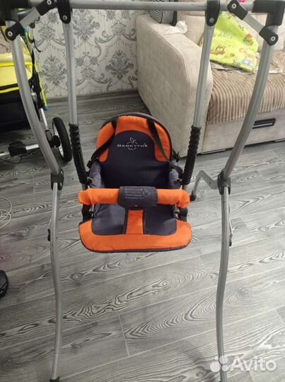 Детская качель напольная