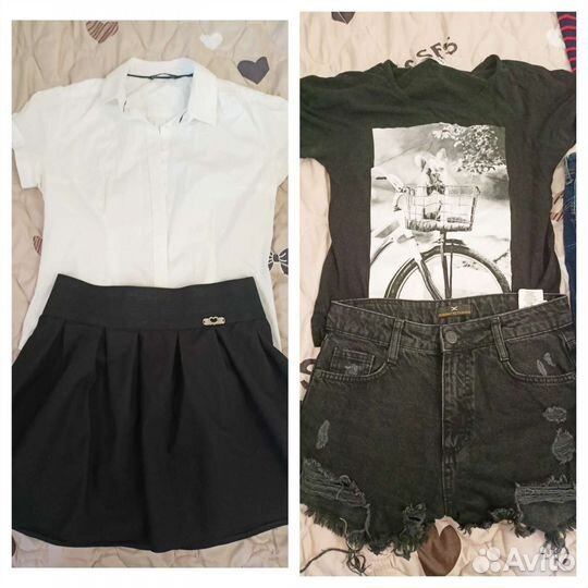 Отдам вещи на подростка,девочка,размер 44