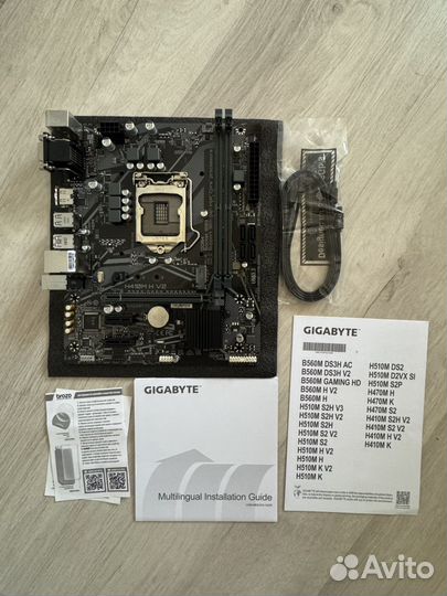 Материнская плата gigabyte h410m h v2