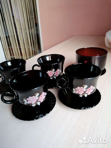 Кофейный сервиз чёрный