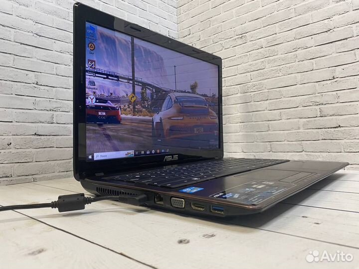 Игровой ноутбук Asus I7/GeForce/8Gb/4ядра/SSD+HDD