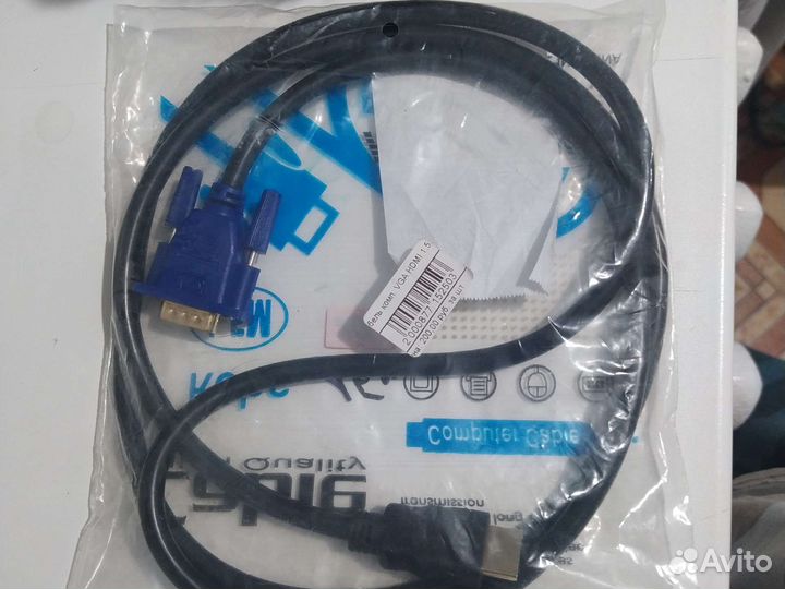 Кабель vga-hdmi