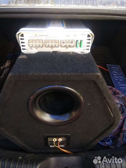 Сабвуфер sony xplod с усилителем
