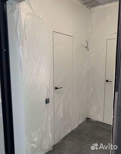 Скрытые межкомнатные двери под покраску