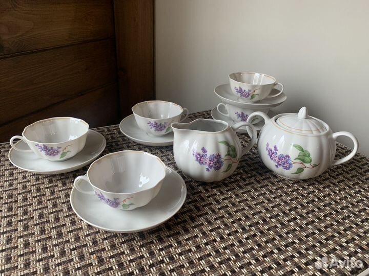 Сервиз чайный на 5 персон («Дулево»)