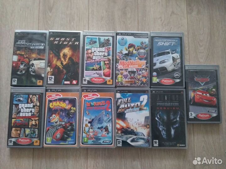 Диски для psp