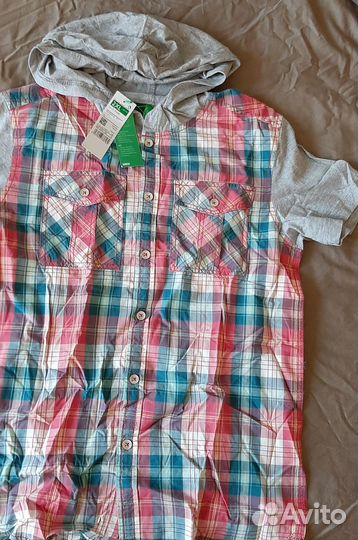 Рубашка на мальчика Benetton 2xl