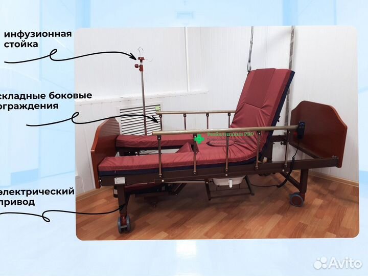 Кровать для лежачих больных