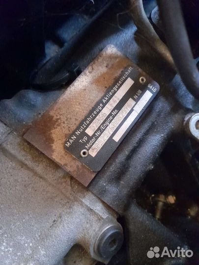 Двигатель ман D2066 евро 5 2011г.в