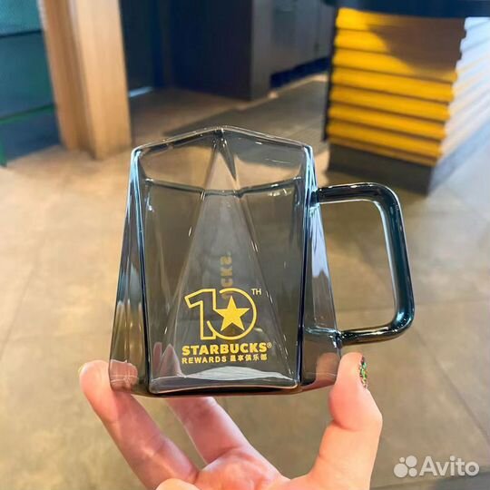 Кружка starbucks Старбакс черная В наличии