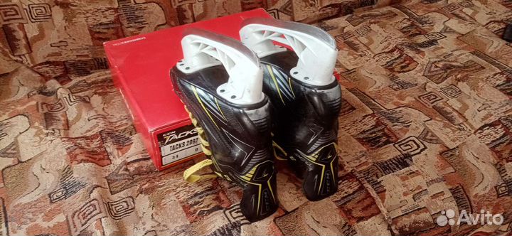 Коньки хоккейные ссм