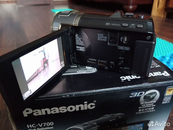 Видеокамера panasonic hc v700