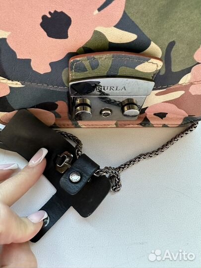 Сумка натуральная кожа furla